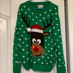Light up Christmas sweater xL